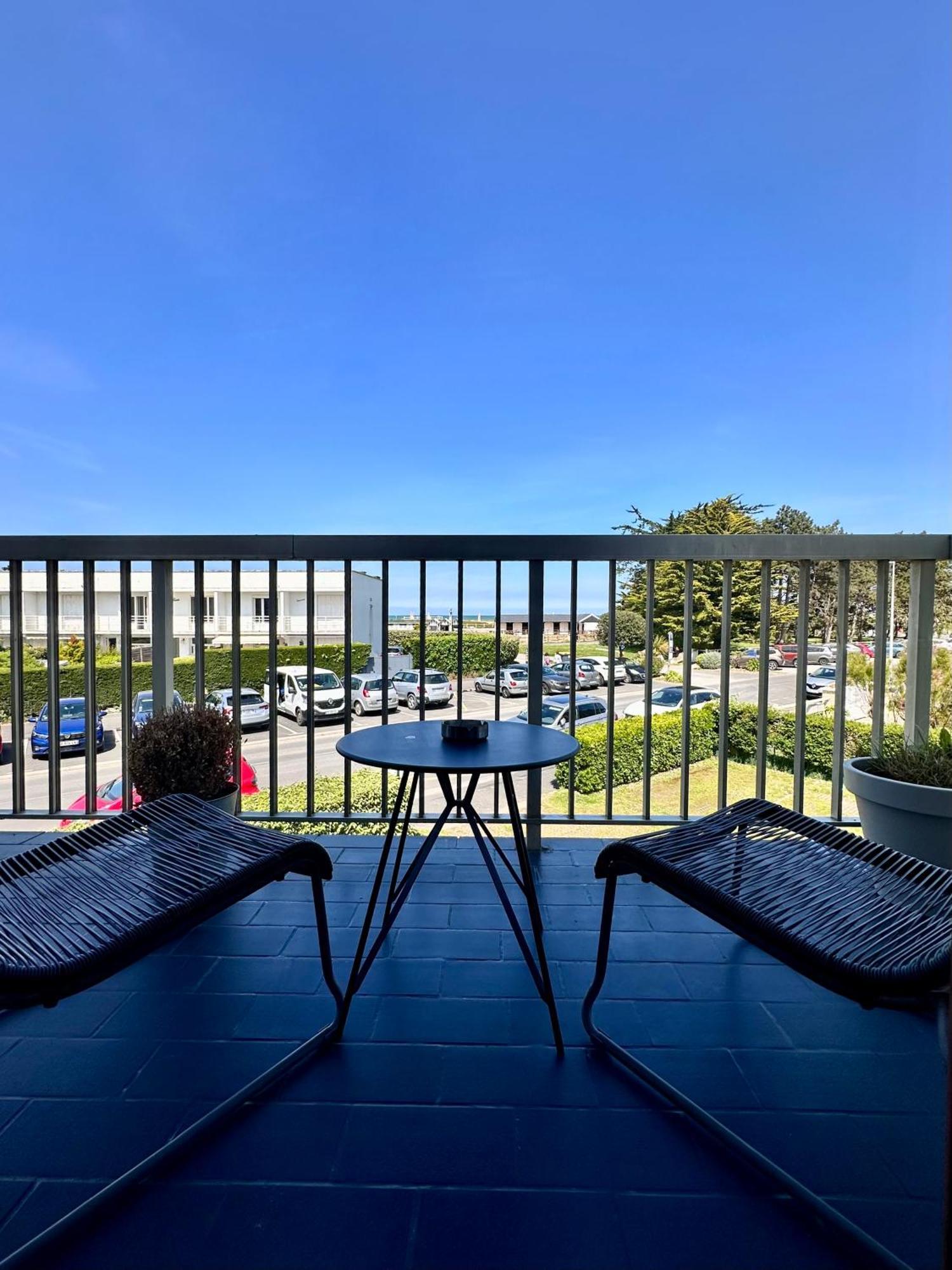Le LUXE&votre VUE MER à Ouistreham Riva Bella Esterno foto